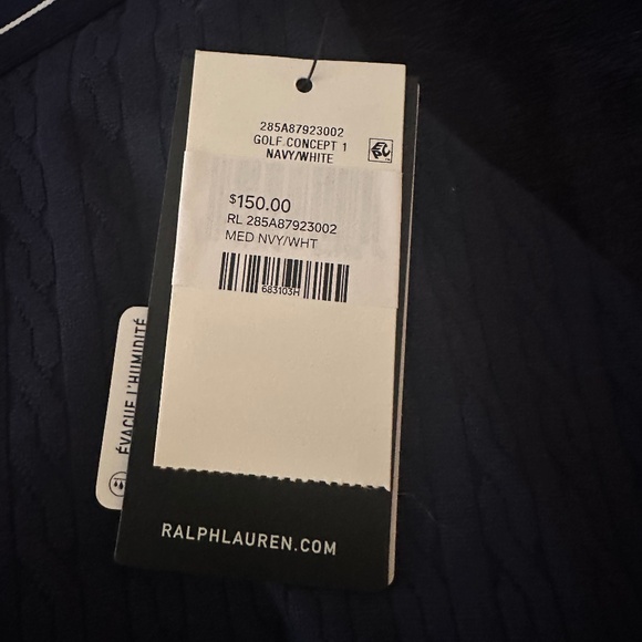 Polo Ralph Lauren White & Navy Golf Outfit - Picture 4 of 4